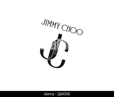Jimmy Choo Ltd, Rotated Logo, White Background Stock Photo - Alamy