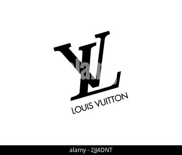LV Designer Logo 003 Shape Cutout in Wood