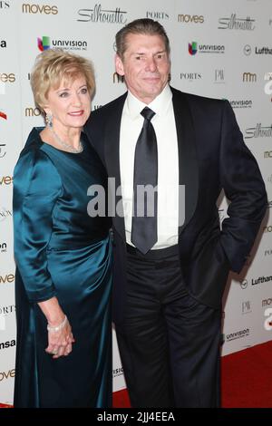 **FILE PHOTO** Vince McMahon Retires From WWE. NEW YORK, NY - NOVEMBER 14: Linda McMahon, Vince McMahon at NY Moves Magazine's Moves' 2013 Power Women Awards Gala and 10th Anniversary Celebration on November 14, 2013 in New York City. Credit: Corredor99/MediaPunch Stock Photo