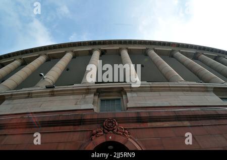 New Delhi, India. 23rd July, 2022. July 23, 2022, New Delhi, New Delhi, India: Indian Parliament House in New Delhi on Saturday (Credit Image: © Ravi Batra/ZUMA Press Wire) Credit: ZUMA Press, Inc./Ģ����ý Live News Stock Photo