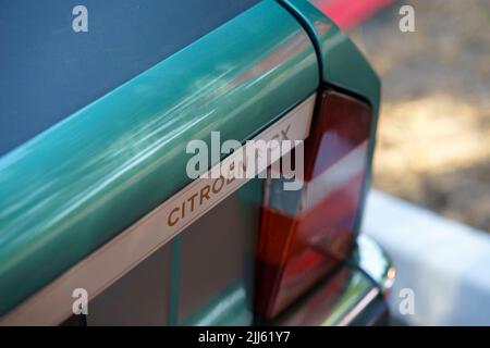 Citroen CX classic car from french manufacturer Citroën Stock Photo