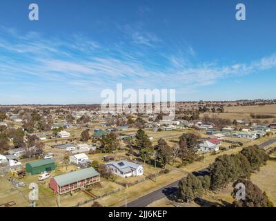 Aerial view of Deepwater, New South Wales Stock Photo - Alamy