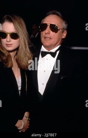 Dennis Hopper and Katherine LaNasa Circa 1990's Credit: Ralph Dominguez ...