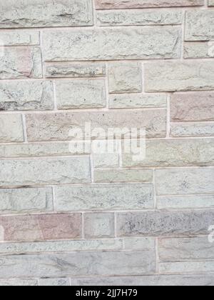 stone cladding of a wall Stock Photo