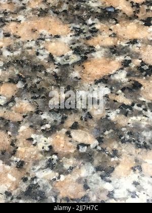 close-up of granite countertop. Background Stock Photo