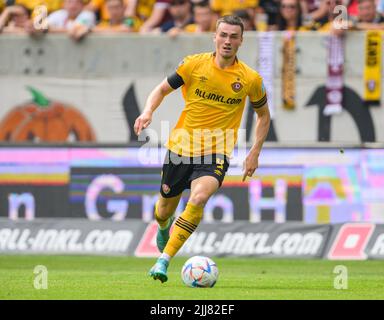 23 July 2022, Saxony, Dresden: Soccer: 3rd league, SG Dynamo Dresden - TSV  1860 Munich, Matchday 1, Stock Photo, Picture And Rights Managed Image.  Pic. PAH-220724-99-136757-DPAI