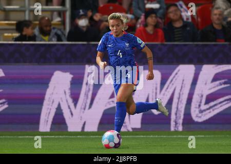 July 1, 2022, Rome, France: Marion Torrent of France, My Le Thi Diem of  Vietnam (left) during the International Women's Friendly football match  between France and Vietnam on July 1, 2022 at