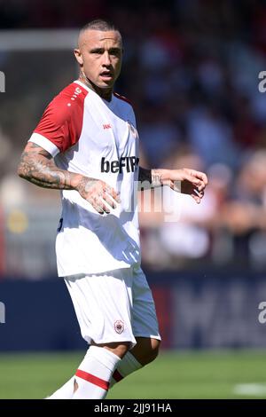 Antwerp's Radja Nainggolan pictured during a soccer match between KV Mechelen and Royal Antwerp FC, Sunday 24 July 2022 in Mechelen, on day 1 of the 2022-2023 'Jupiler Pro League' first division of the Belgian championship. BELGA PHOTO JOHAN EYCKENS Stock Photo