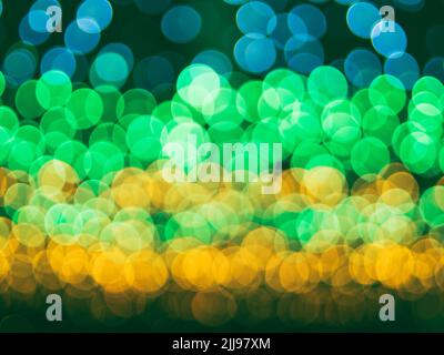 abstract blur bokeh on nature defocus nature art background Stock Photo