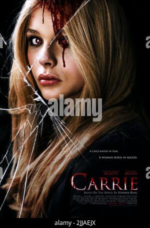 CHLOE GRACE MORETZ POSTER, CARRIE, 2013 Stock Photo