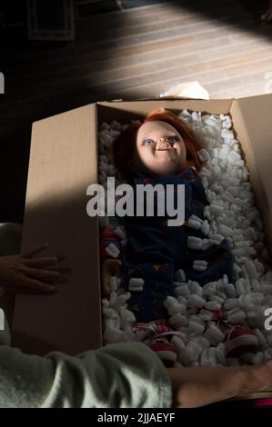 CHUCKY, CURSE OF CHUCKY, 2013 Stock Photo