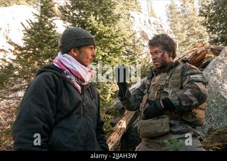 PETER BERG, MARK WAHLBERG, LONE SURVIVOR, 2013 Stock Photo