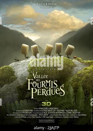 MOVIE POSTER, MINUSCULE: VALLEY OF THE LOST ANTS, 2013 Stock Photo