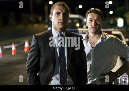 JAI COURTNEY, JOEL EDGERTON, FELONY, 2013 Stock Photo