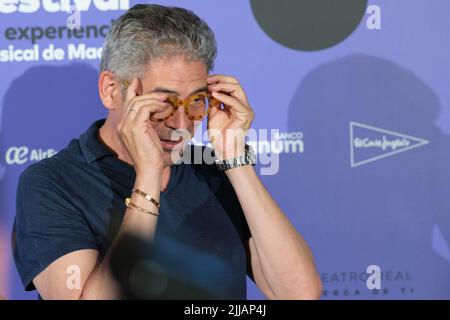 Madrid, Spain. 24th July, 2022. Boris Izaguirre during the photocall of the Zaz concert at the Teatro Real in Madrid. Credit: SOPA Images Limited/Alamy Live News Stock Photo
