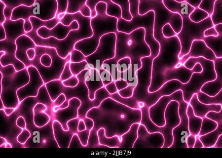 cute magical lights in the distressed water digital graphics background or texture illustration Stock Photo