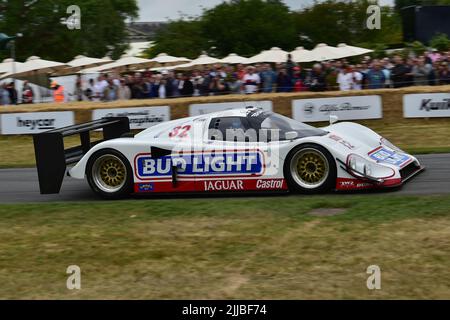 Justin Law, Jaguar XJR12D, Introduced for the 1982 season, Group C cars became the iconic cars of endurance racing, especially at events such as the L Stock Photo