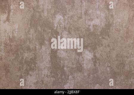 Copper brown linen material textile canvas texture background Stock Photo