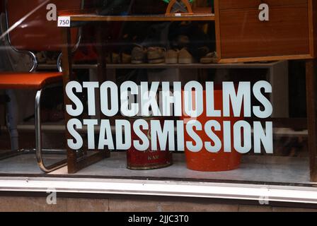 Stockholms Stadsmission Logo In The City Of Stockholm, Sweden Stock ...