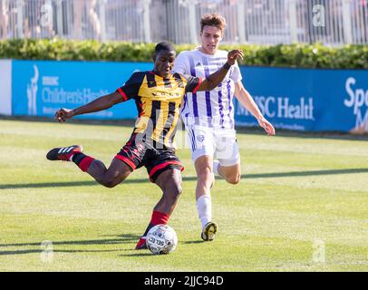 The Charleston Battery is a professional soccer team in Charleston, S.C. Stock Photo