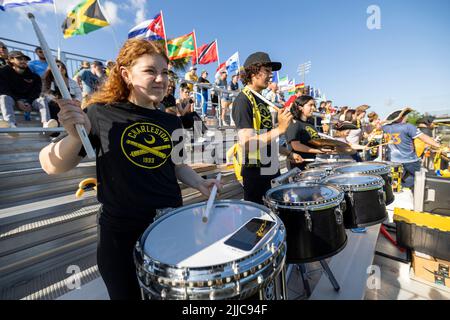 The Charleston Battery is a professional soccer team in Charleston, S.C. Stock Photo