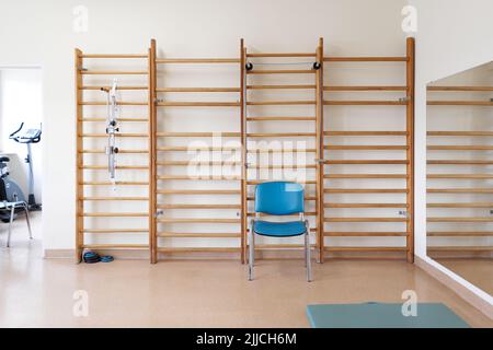 Physiotherapy room in a hospital Stock Photo