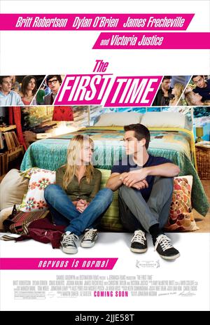 THE FIRST TIME, l-r: Britt Robertson, Dylan O'Brien, 2012, ©Samuel