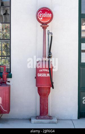 USA - Utah. Old gas pump in Cannonville Stock Photo - Alamy