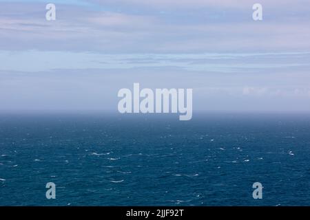 Surface of atlantic ocean, viewed from Lundy island, UK Stock Photo