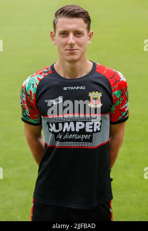 DEVENTER, NETHERLANDS - JULY 22: Sven Jansen during the photocall of Go Ahead Eagles at De Adelaarshorst on July 22, 2022 in Deventer, Netherlands (Photo by Henny MeyerinkOrange Pictures) Stock Photo