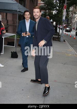 July 25, 2022 Francois Arnaud attend the  Apple TV + series premiere of  Surface at the Morgan Library in New York July 25, 2022  Credit:RW/MediaPunch Stock Photo