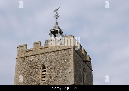 All Saints Church, Great Thurlow, Suffolk Stock Photo