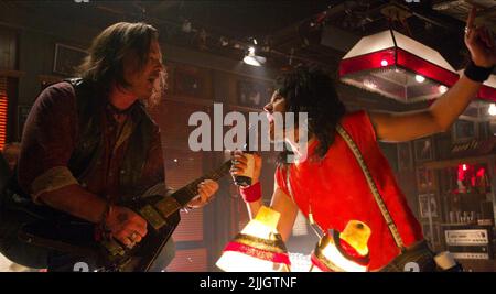 ALEC BALDWIN, RUSSELL BRAND, ROCK OF AGES, 2012 Stock Photo