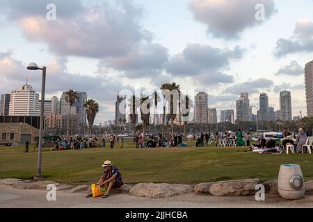 Tel-Aviv, Israel - 20.07.2022, Stock Photo