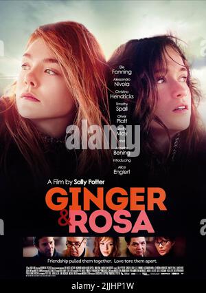 ELLE FANNING, ALICE ENGLERT POSTER, GINGER and ROSA, 2012 Stock Photo