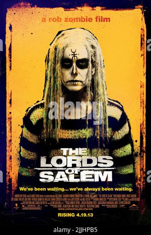 SHERI MOON ZOMBIE POSTER, THE LORDS OF SALEM, 2012 Stock Photo