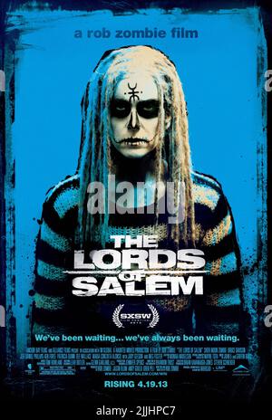 SHERI MOON ZOMBIE POSTER, THE LORDS OF SALEM, 2012 Stock Photo