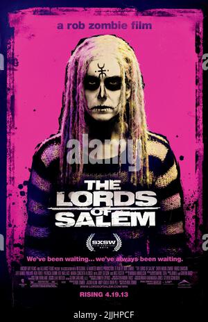 SHERI MOON ZOMBIE POSTER, THE LORDS OF SALEM, 2012 Stock Photo