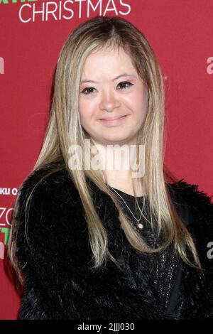 Zoey's Extraordinary Christmas Screening at Alamo Drafthouse Cinema Downtown Los Angeles on November 30, 2021 in Los Angeles, CA Featuring: Kennedy Garcia Where: Los Angeles, California, United States When: 01 Dec 2021 Credit: Nicky Nelson/WENN Stock Photo
