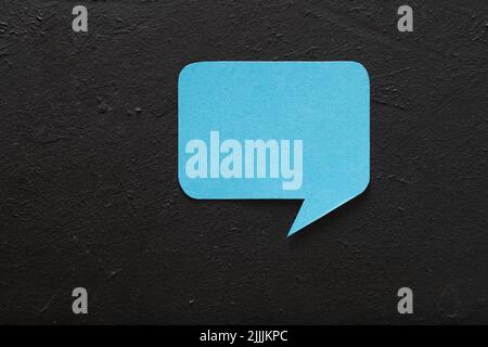 speech bubble social media communication idea Stock Photo