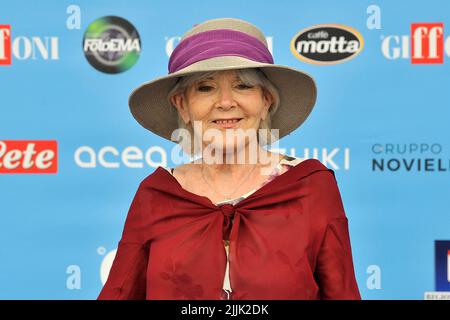 Caterina Caselli Italian singer,during the Giffoni Film Festival held from 21 to 30 July 2022, in the city of Giffoni Valle Piana. Stock Photo