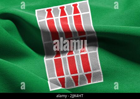 Umbria waving and closeup flag illustration. Perfect for background or ...