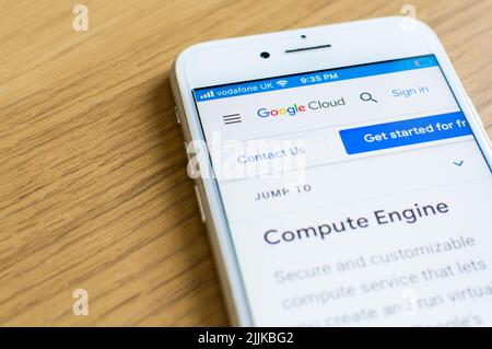 Google Cloud Stock Photo
