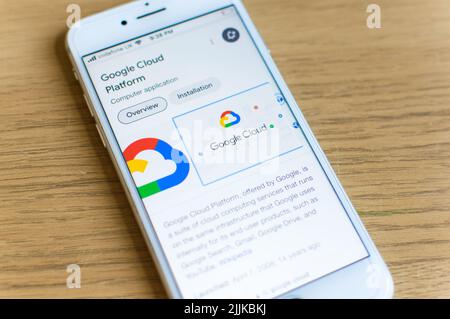 Google Cloud Stock Photo