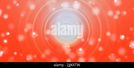 Festive abstract glowing light effects background. Bright spots of light. Stock Photo