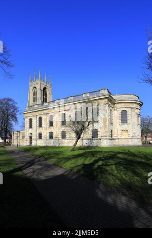 All Saints Church, Gainsborough town, Lincolnshire County, England, UK Stock Photo