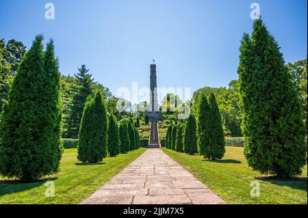 The Battlefield Monument in Stoney Creek, Ontario Stock Photo