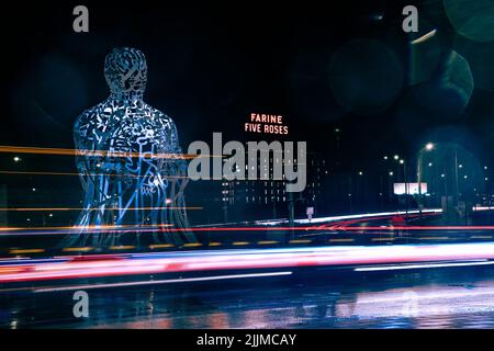 The Montreal's public Source art installation with the now public and ...