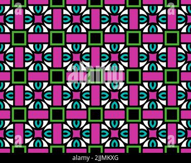 A 3D rendering illustration of a seamless tile pattern Stock Photo - Alamy