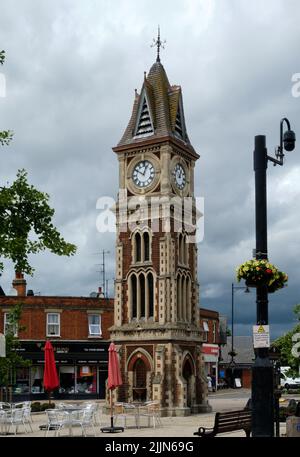 Newmarket Jubilee Clock Tower Stock Photo